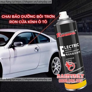 Chai dung dịch xịt bảo dưỡng bôi trơn gioăng ron cao su cửa kính xe hơi ô tô làm mới chống kẹt