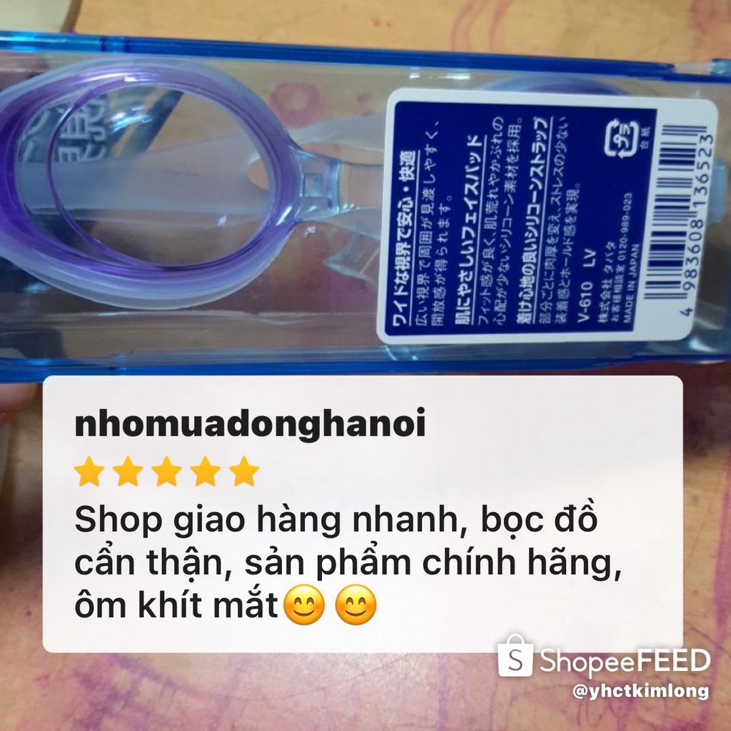 Kính bơi View Nhật V610-BL CHÍNH HÃNG