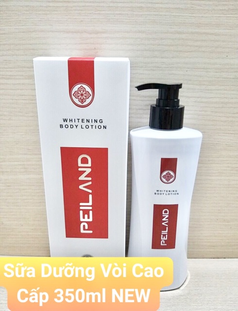 SỮA DƯỠNG THỂ PEILAND TRẮNG DA