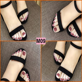 Bộ 24 Móng Chân Giả Mẫu 09 (keo dán)