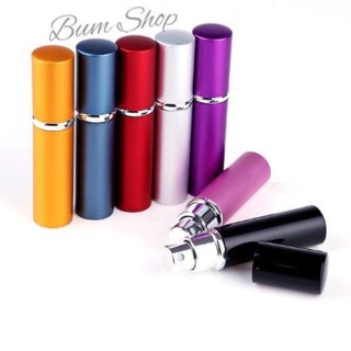 Combo 5 chai chiết nước hoa 5ml, thuỷ tinh 2 lớp