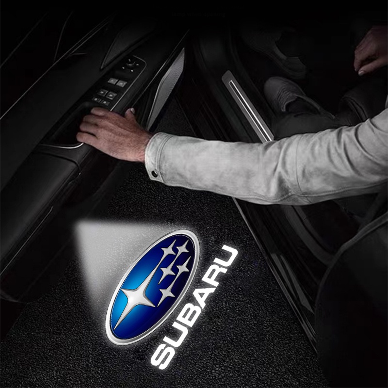 1 Đèn Chiếu Logo Không Dây HD Cho Subaru Outback Legacy Forester XV Impreza WRX Exiga Tribeca R1 Pleo Levorg BRZ