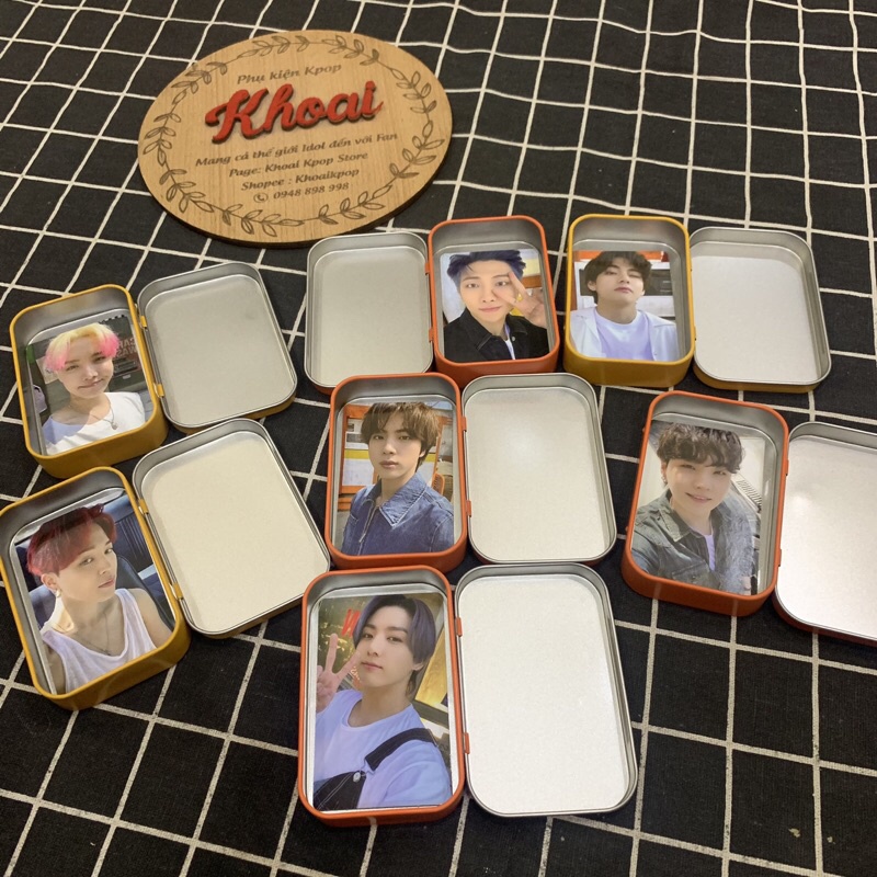 Quà pre BTS - case card nhóm nhạc BTS