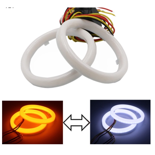 Đèn LED Ô Tô Vòng Tròn Mắt Thiên Thần 2 Chế Độ