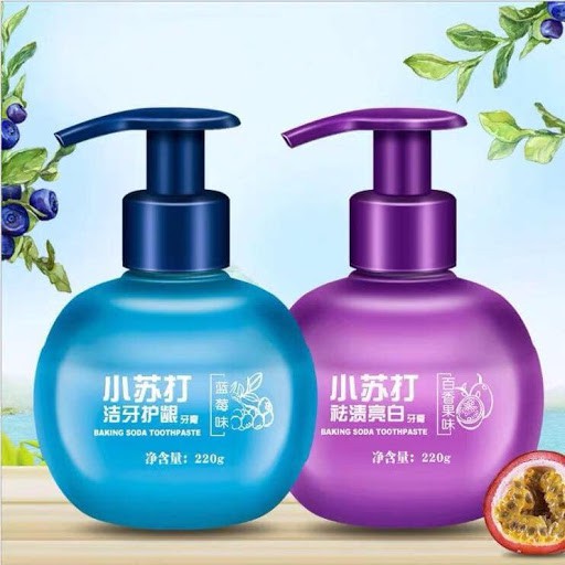 [FREESHIP] Kem đánh răng backing soda - kem trăng răng - tẩy trắng răng