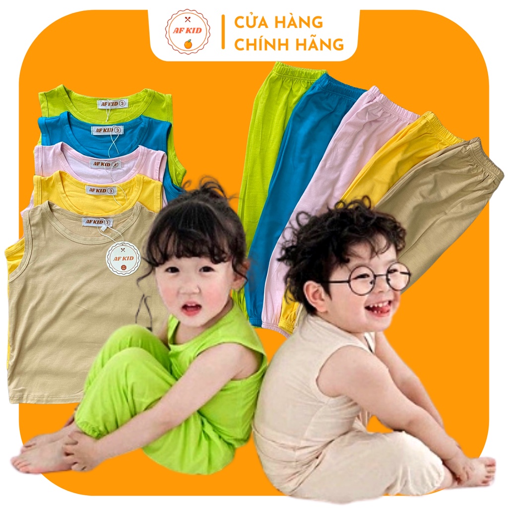 Bộ Alibaba cho bé siêu dễ thương - Chất thun trơn