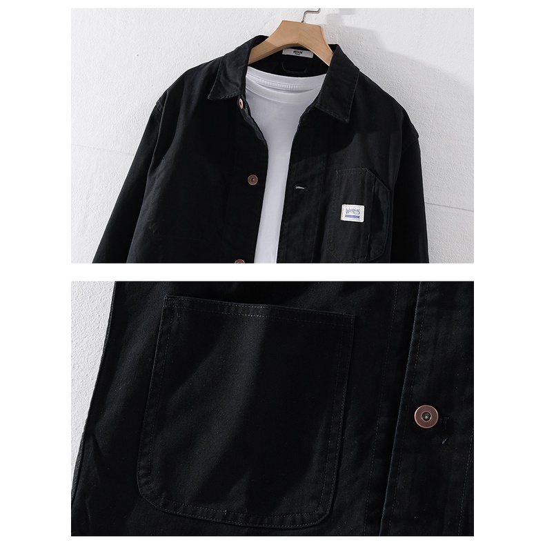 Áo Khoác Túi Hộp Thời Trang Cá Tính Cho Nam