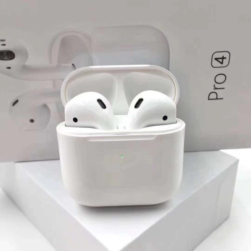 Tai Nghe Bluetooth Airpod Pro 4Cao CấpTai Nghe Không Dây Phiên Bản Nâng Cấp Giới Hạn 2020 Siêu Hot [Có Pop up]