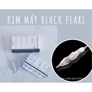 [1 HỘP 10 KIM] Kim black pearl 3 hộp trắng đủ size