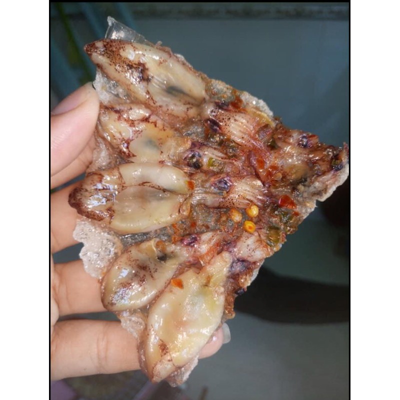 7 miếng bánh tráng mực sữa y hình siêu ngon nhà làm Cà Mau