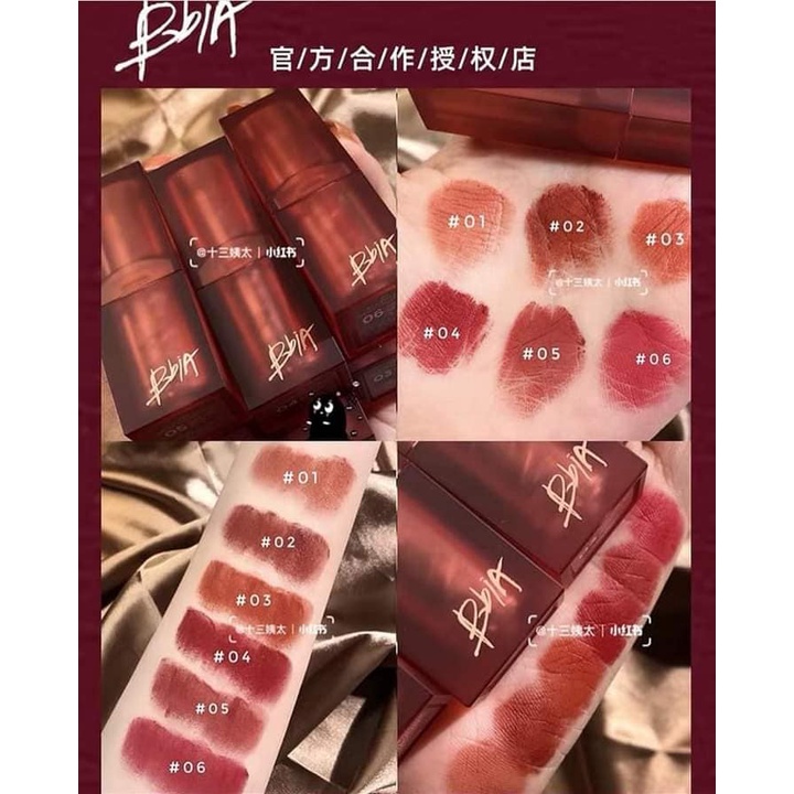 Son Thỏi Lì, Mịn Mượt Nhẹ Môi Bbia Last Powder Lipstick 3.5g