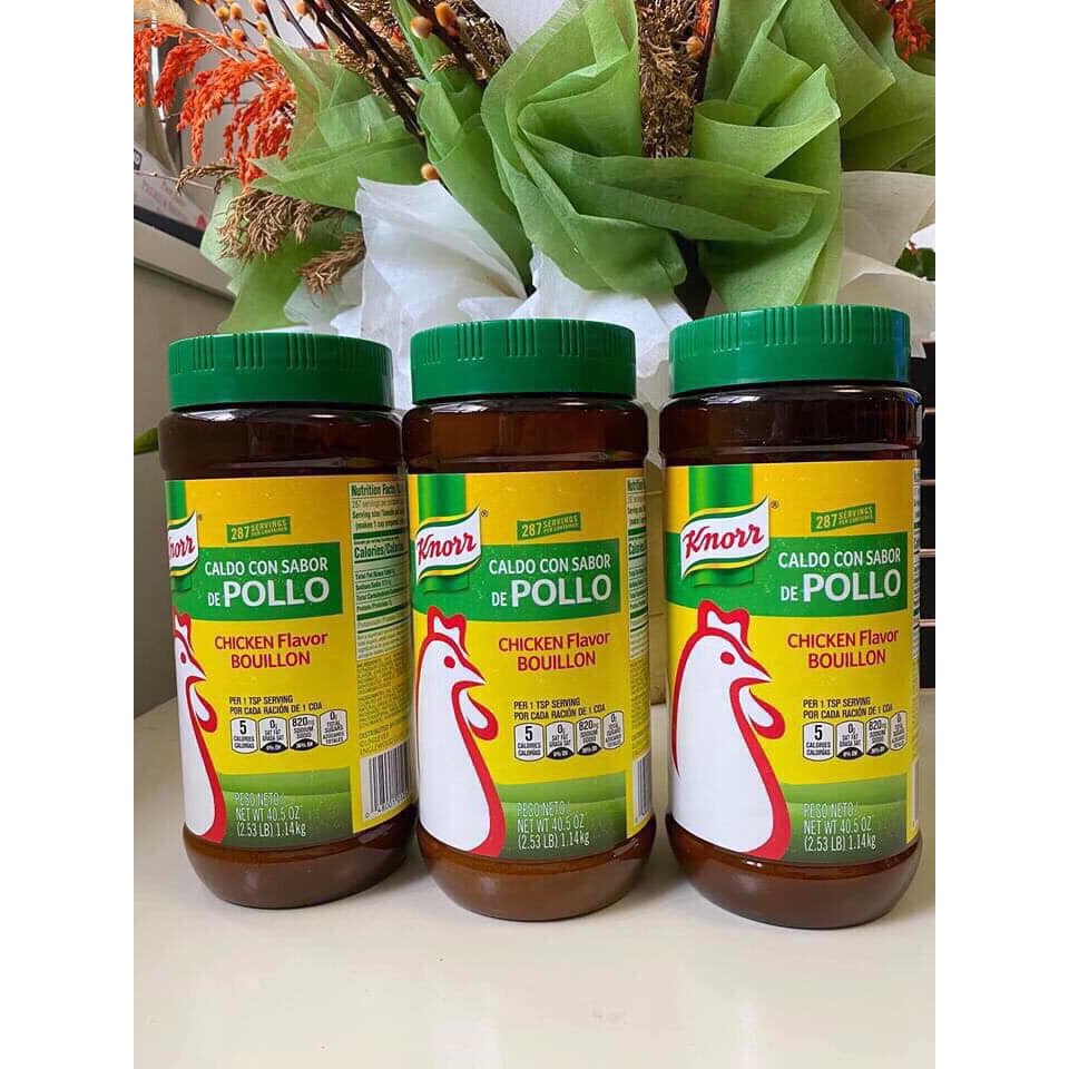 HẠT NÊM KNORR GÀ MỸ- HÀNG XÁCH TAY TỪ MỸ