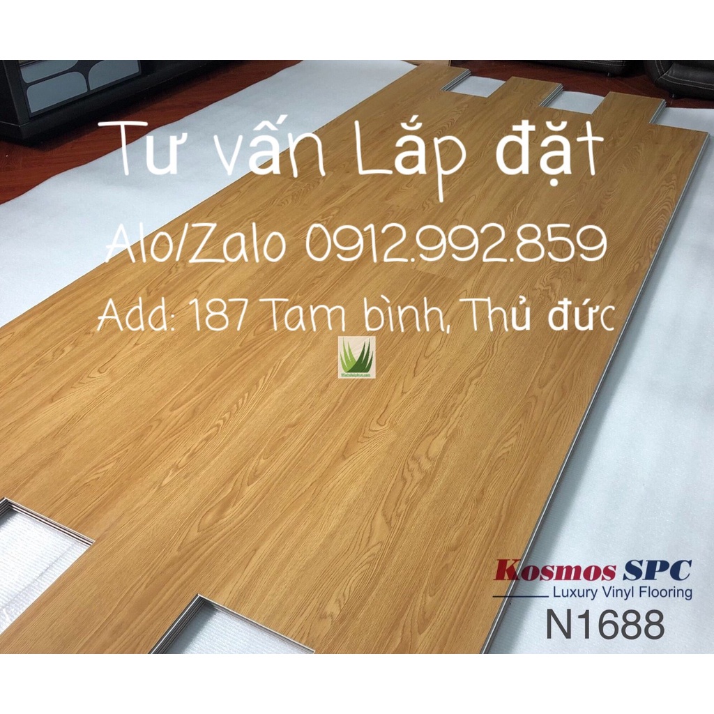 Sàn nhựa hèm khoá Kosmos N1688, dày 4mm