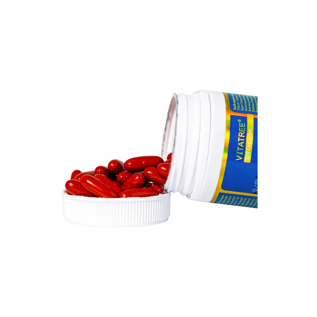 Viên Uống Hỗ Trợ Tim Mạch Vitatree Mega Omega 3,6,9 Plus Q10 Hộp 120 Viên Của Úc
