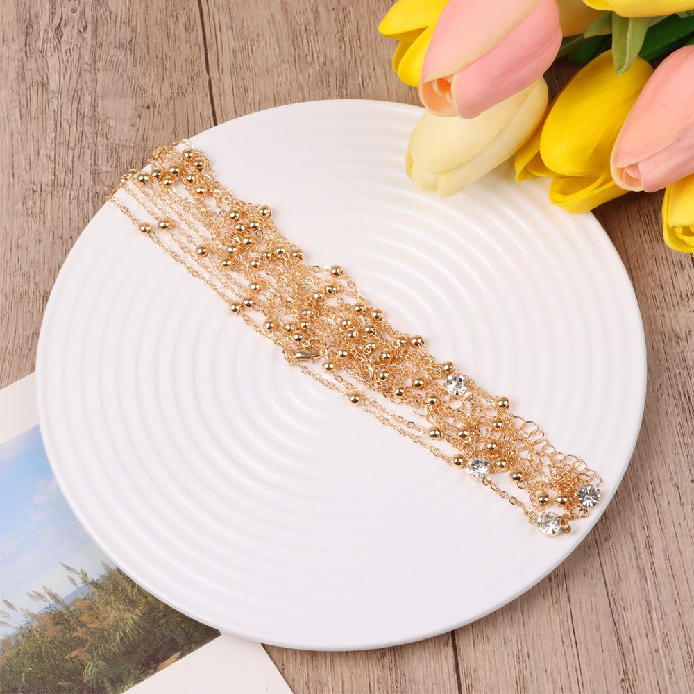 Dây chuyền đeo cơ thể dạng chuỗi xích tua rua thời trang quyến rũ cho nữ