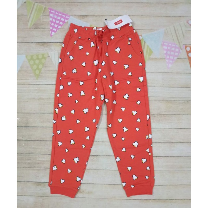 Quần nỉ hoạ tiết bé gái Canifa