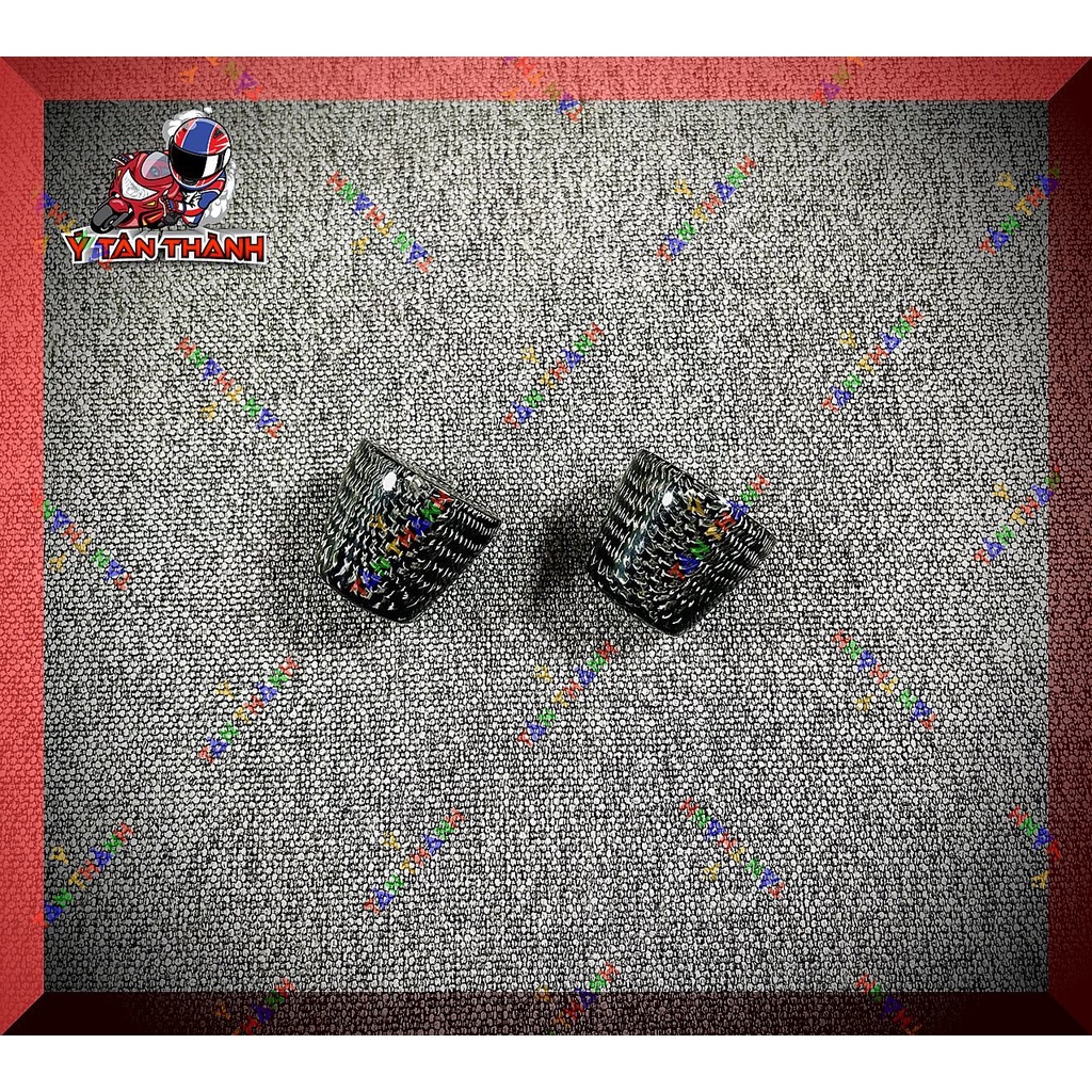 Cặp Gù tay lái cacbon kiểu nhọn cho xe máy MS18