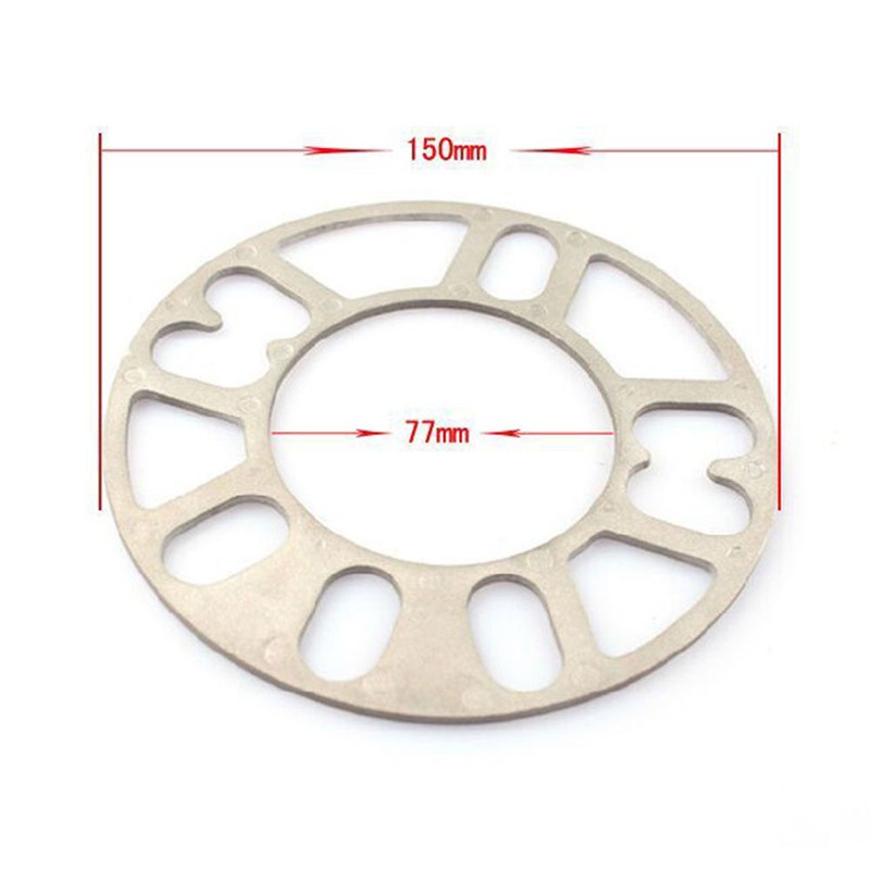 Bộ 2 miếng đệm bánh xe ô tô 4 5-Studs 4X100 4X114 5X100 5X114