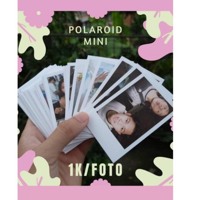 Máy Ảnh Polaroid Mini Và Cong Độc Đáo