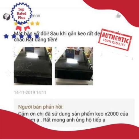 Keo X2000 siêu dính đa năng dán gỗ, giày dép, nhựa, cao su, thủy tinh, kim loại, gốm sứ, vá vết rò rỉ