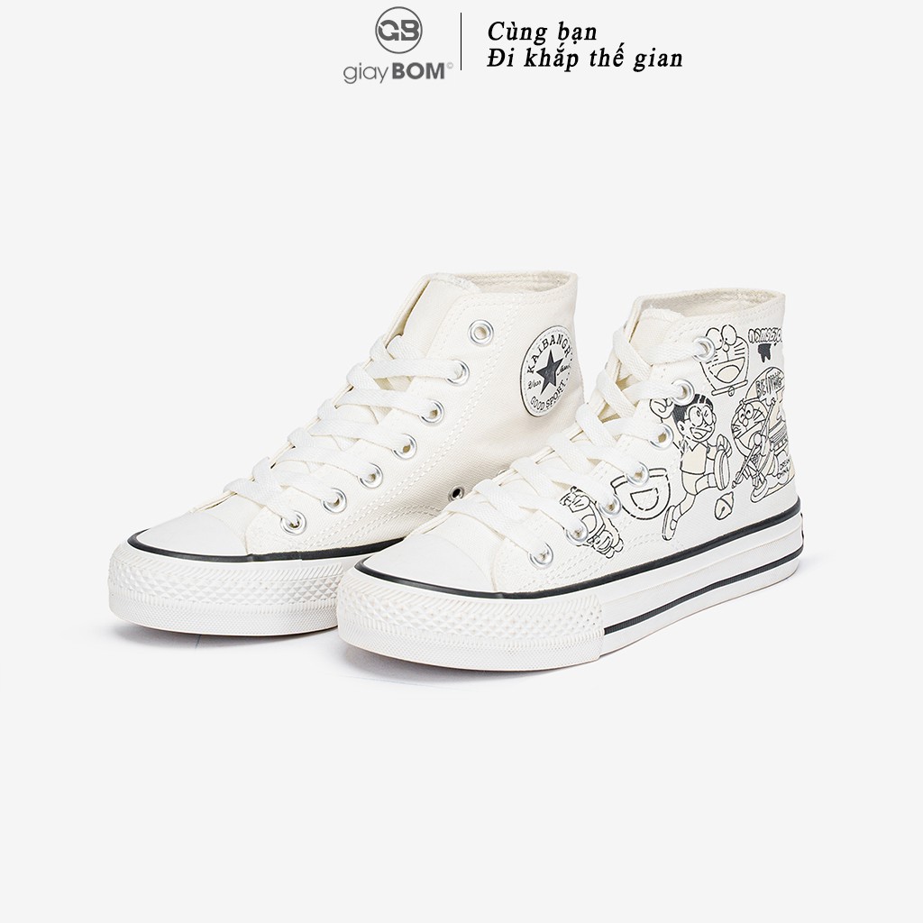 [Mã FAGREEN245 giảm 10% tối đa 30k đơn từ 99k] Giày BATA Nữ giayBOM Cổ Cao Họa Tiết Doraemon Đổi Màu Ngoài Nắng B982 | BigBuy360 - bigbuy360.vn