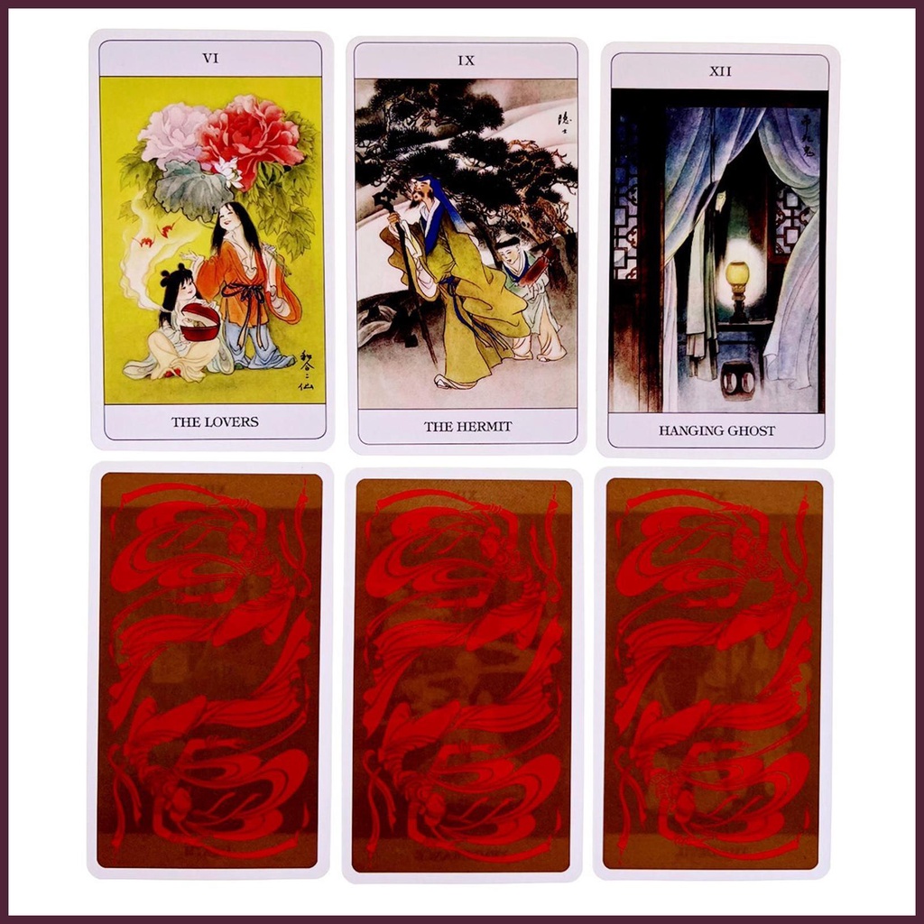 Bộ Bài Tarot Phong Cách Trung Hoa Cho Người Lớn