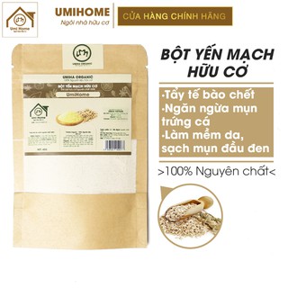 Bột Yến Mạch hữu cơ UMIHOME nguyên chất Oatmeal 100% Organic 40G thumbnail