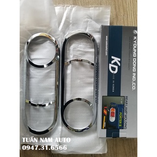 Ốp mạ xi crôm ốp mạ đèn hậu xe tải hyundai porter 2, h100, h150 thành công hyundai 1 tấn