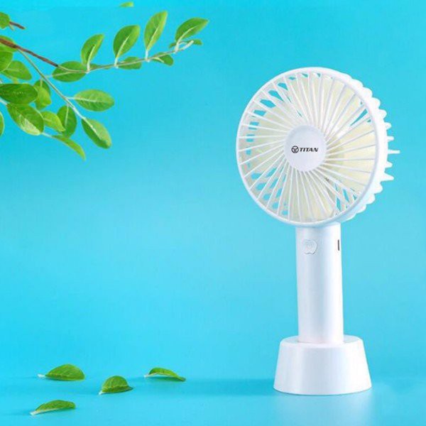 Quạt Mini Fan Có Pin Sạc Cầm Tay Tuỳ Chỉnh 3 Cấp Độ Siêu Mát Hàn Quốc,Quạt sạc cầm tay mini có chân đế,Quạt Cầm Tay Mini