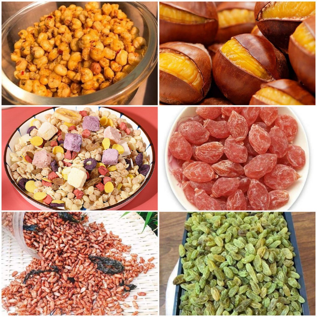 [HẠT DINH DƯỠNG GỒM 19 LOẠI] Hạt Hữu Cơ tổng hợp Bio organic MỖI LOẠI 100GR