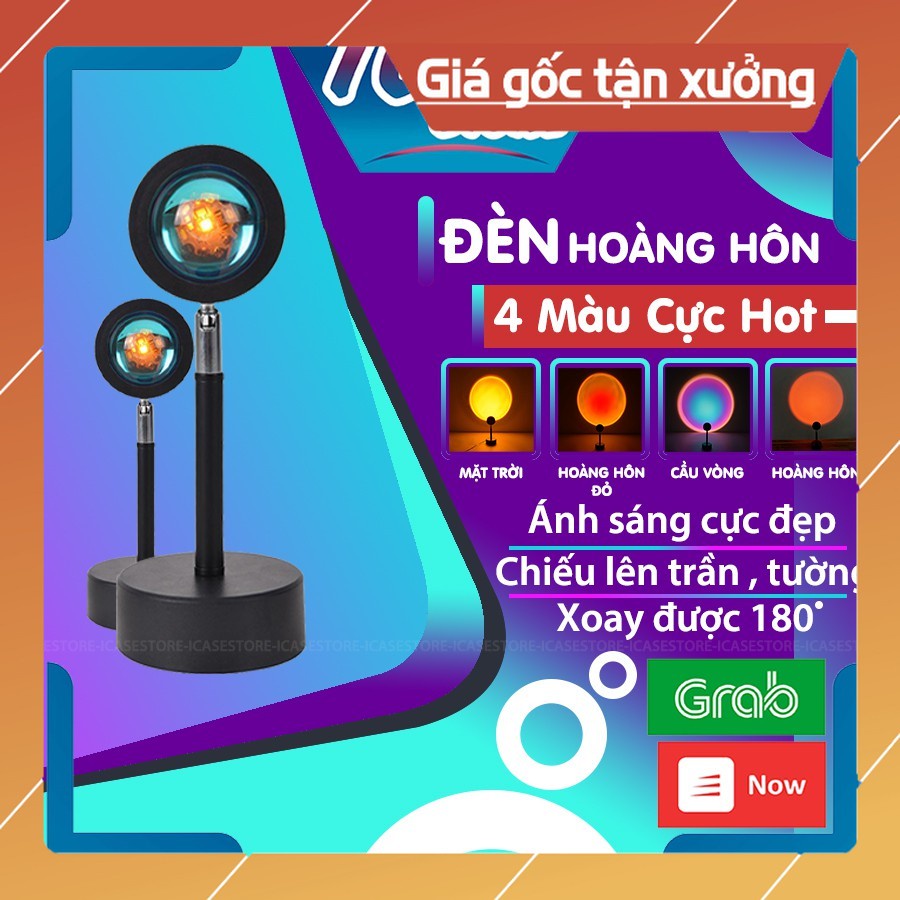 Đèn Led Trợ Sáng Livesteam 4 Màu Tiktok Hoàng Hôn, Cầu Vồng, Mặt Trời |TrungCuong