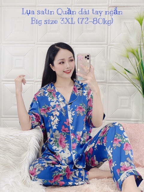 [ HOT ] LỤA SATIN - BIG SIZE 3XL dưới 80kg | BigBuy360 - bigbuy360.vn