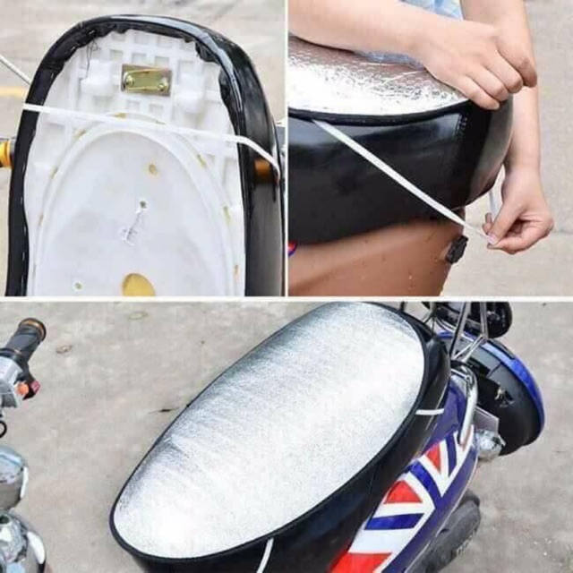 TẤM LÓT CHỐNG NÓNG YÊN XE MÁY