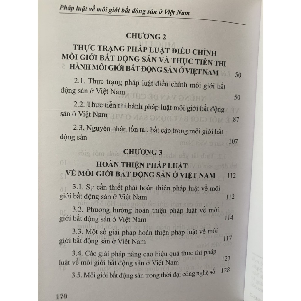 Sách - Pháp luật về môi giới bất động sản ở Việt Nam hiện nay (Tái bản lần thứ nhất, có chỉnh sửa bổ sung)