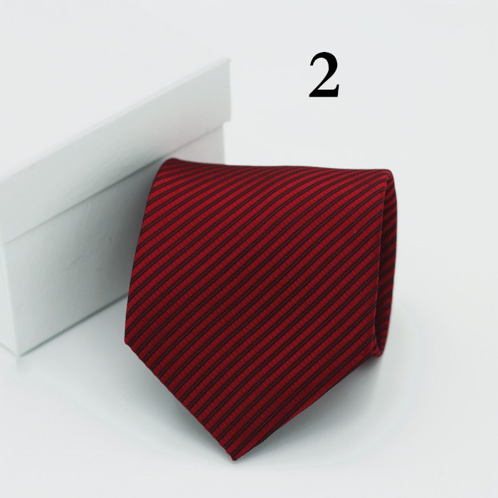 Cà vạt màu trơn thời trang cho nam 8cm