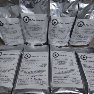Cà phê Hạt Robusta Natural nguyên chất