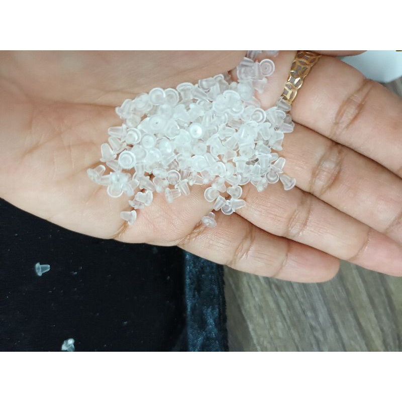 Đích vặn bông tai bằng cao su combo 10g