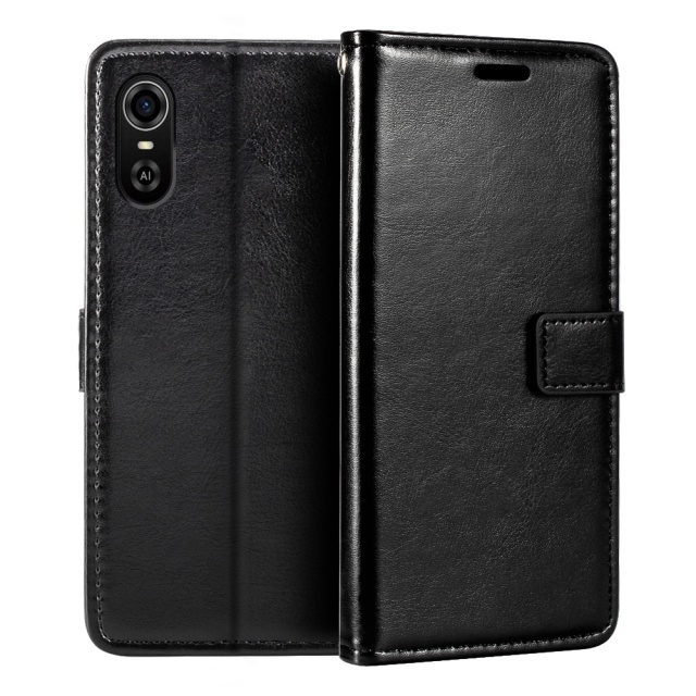 Ốp Lật Cho ZTE Blade A31 Plus Lite A51 Lite A71 Ốp Lưng Ví Da PU