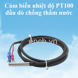 Cảm biến nhiệt độ PT100 đầu dò chống thấm