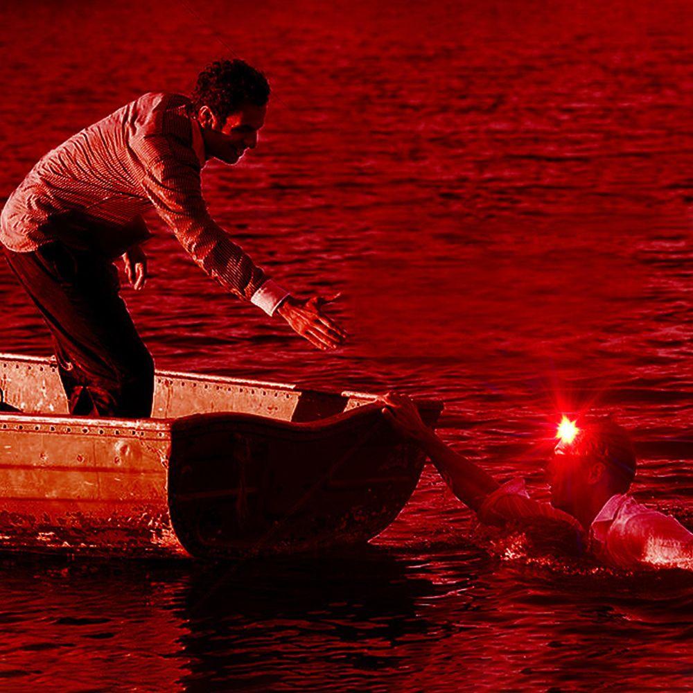 GOGOUP Đèn Đeo Trán COB Cảm Ứng XPG Sạc USB Dùng Khi Đi Cắm Trại