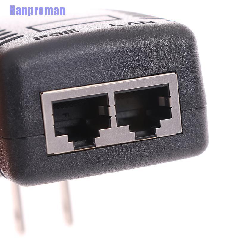 Hm> AC 110V-240V to DC 12V 15V 24V 48V 0.5A 1A POE Injector power adapter