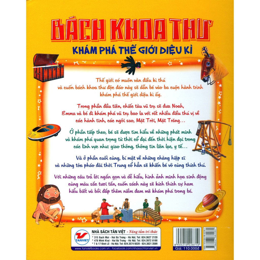 Sách - Bách Khoa Thư Khám Phá Thế Giới Diệu Kì