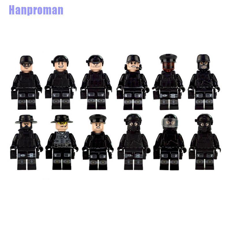 Bộ Đồ Chơi Lego Lắp Ráp Mô Hình Cảnh Sát Swat Teams