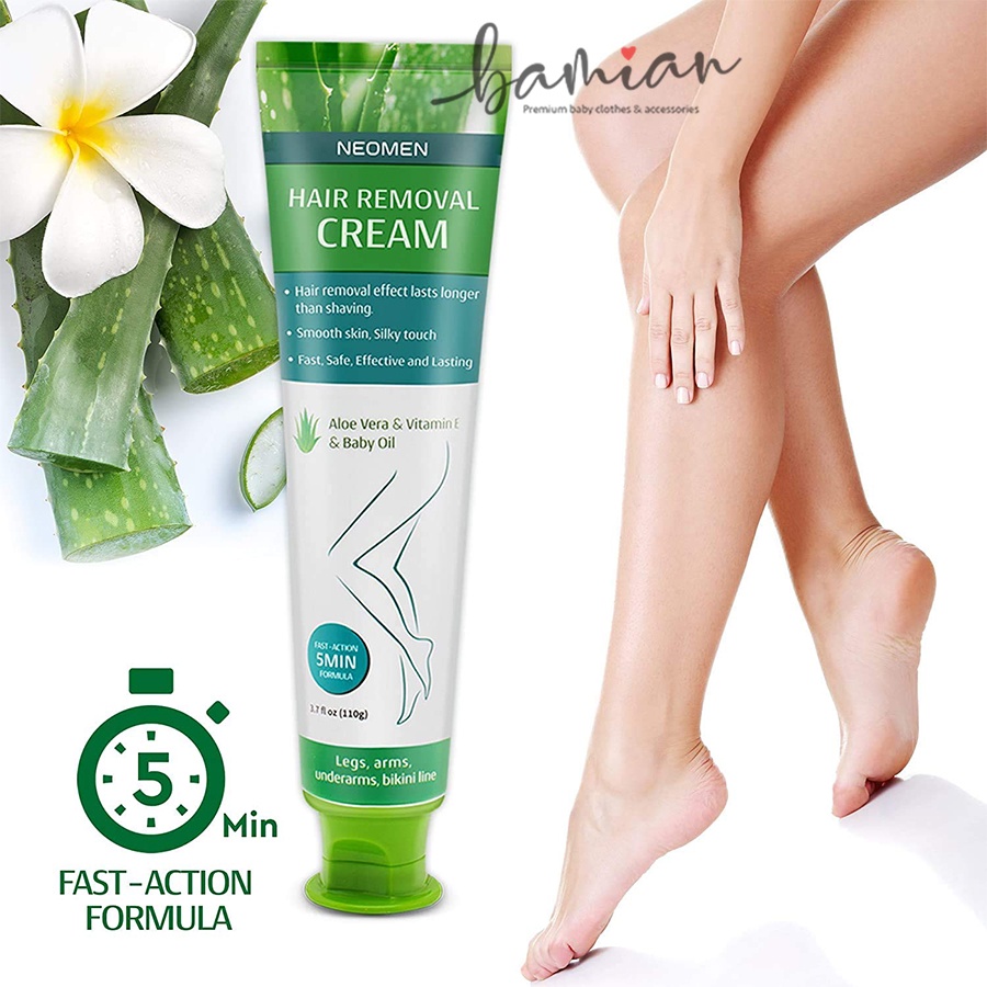 Kem tẩy lông Neomen Premium Depilatory Cream sạch lông tay chân nách và cơ thể