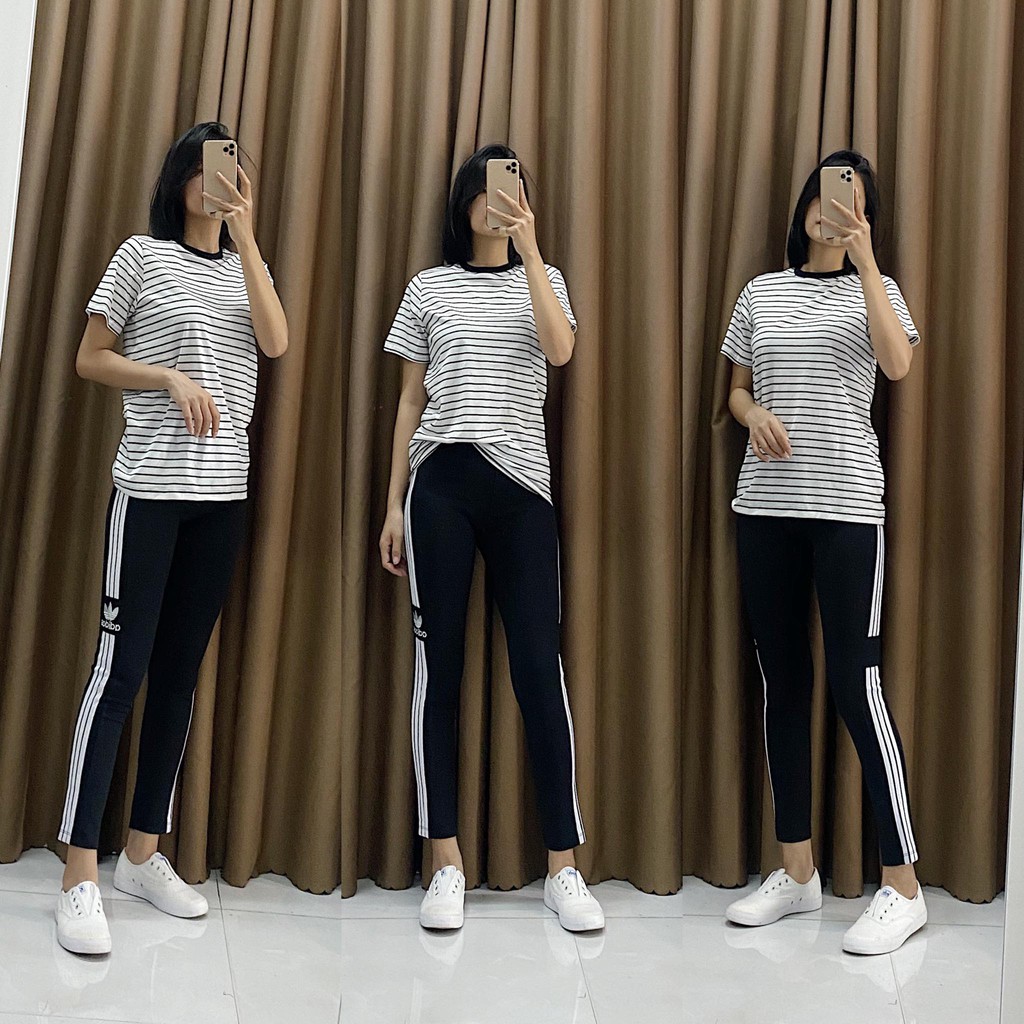 Quần legging thể thao viền | BigBuy360 - bigbuy360.vn