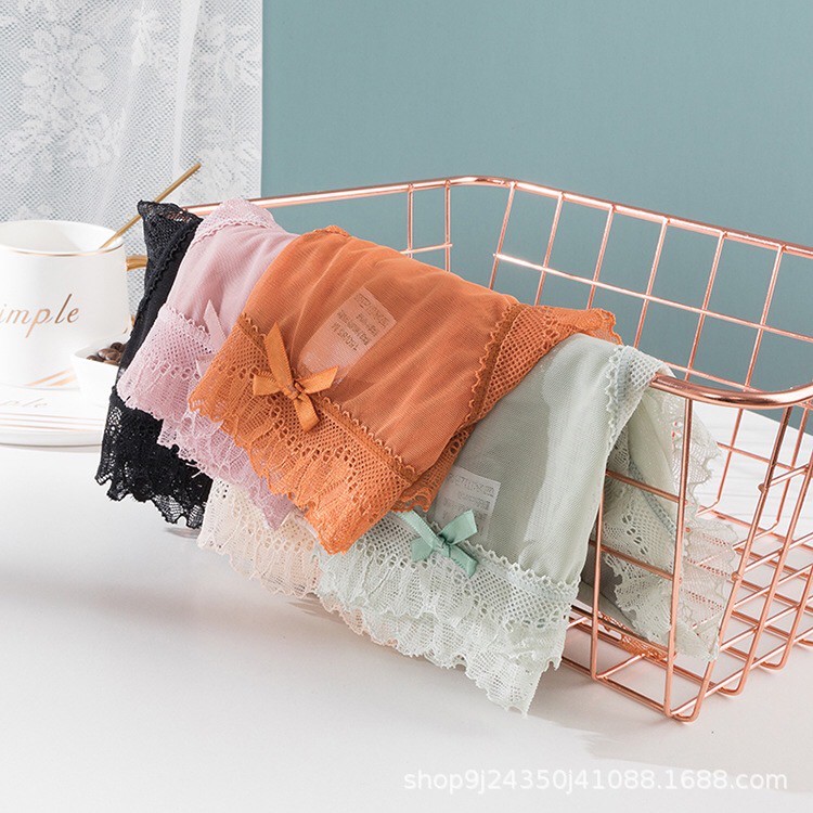 QUẦN LÓT REN LƯỚI LACE CHỐNG HẰN VIỀN PHONG CÁCH NHẬT BẢN Q297 | BigBuy360 - bigbuy360.vn