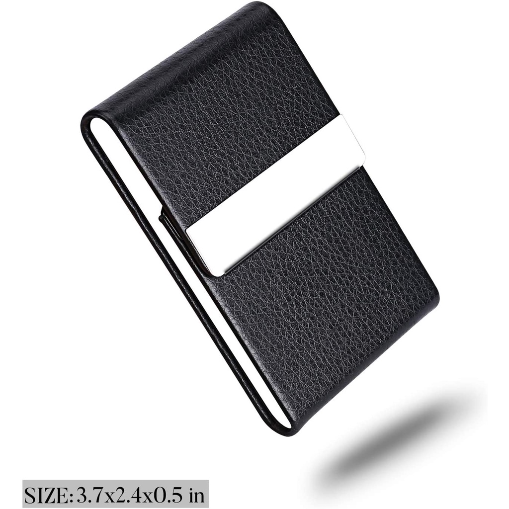 Ví Da pu Phong Cách Doanh Nhân Cho Nam Giá Đỡ