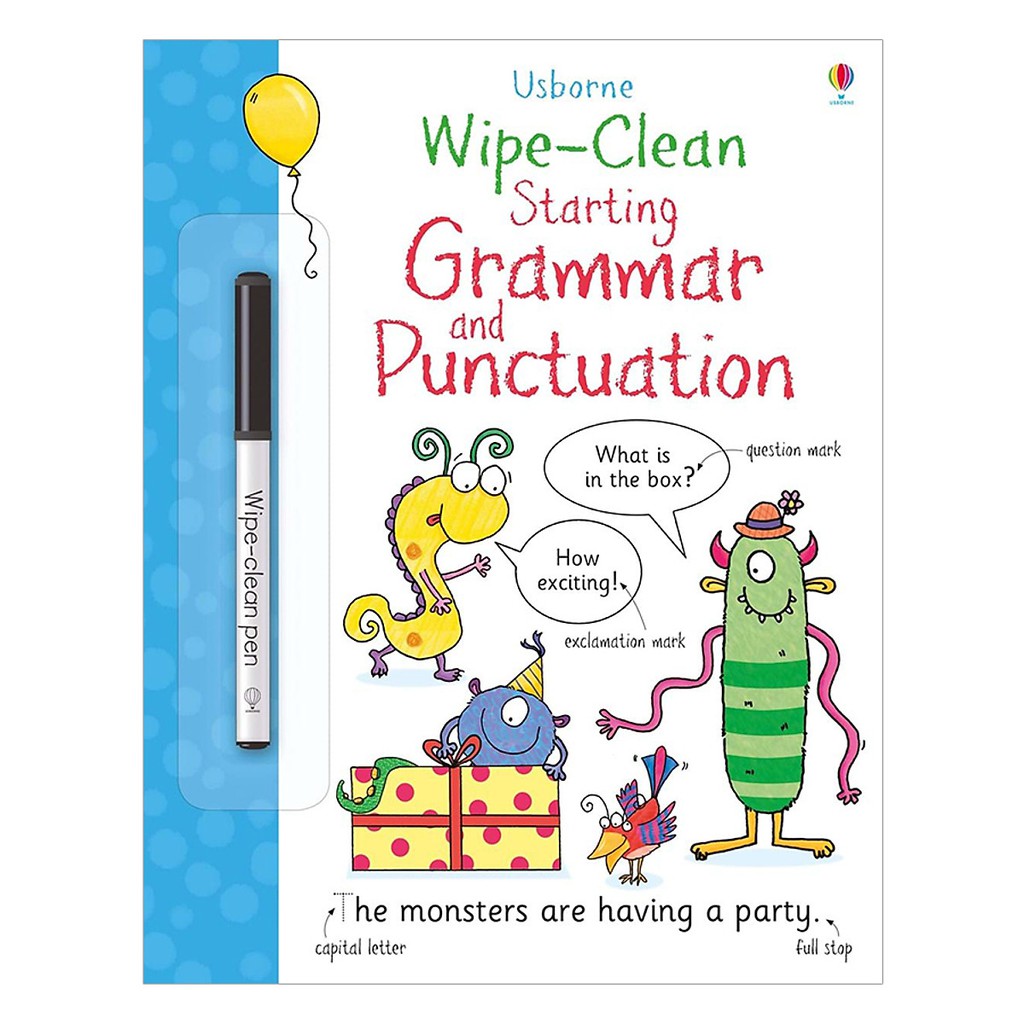 Sách - Anh: Wipe-Clean: Starting Grammar And Punctuation