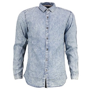 Áo sơ mi tay dài antony morato denim shirt - size m-l