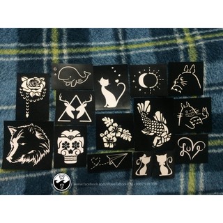 Khuôn Decal vẽ Henna